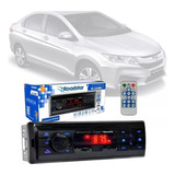 Aparelho Radio Mp3 Fm Usb Bluetooth Roadstar Honda New City