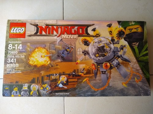 Lego Ninjago Movie Set 70610 Flying Jelly Sub Impecable 2017