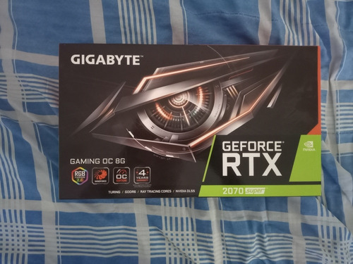 Placa De Vídeo Rtx2070 Super Gigabyte Windforce Gaming Oc 3x