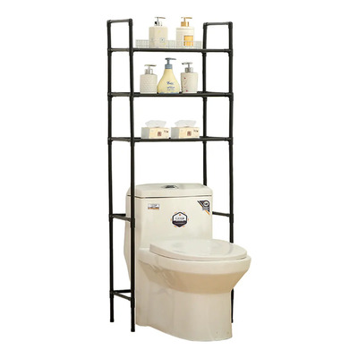 Folira® Color Negro Toallero Para Baño Accesorios Para Bano Organizador De Baño De Plastico Eventos Estante Sanitario Para Baño Ahorro de espacio, instalación conveniente y buena capacidad de carga | MercadoLibre