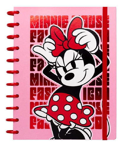 Cuaderno A Discos Minnie Mooving Loop 80 Hjs 90 Grs Carta