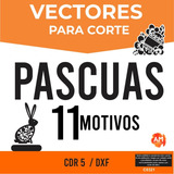 Vectores Diseño Corte Láser Pascuas! Cdr 5 Dxf / X Descarga