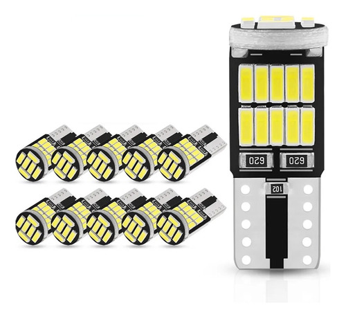 40 Focos Led Pellizco T10 W5w 194 168 2825 192 Canbus