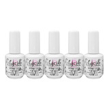 Kit 05 Top Coat Lirió Kit 5 Unidades  Unhas De Gel Oferta