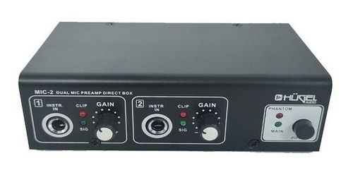 Preamplificador Microfono Hügel Mic-2 Phantom Power Cuota