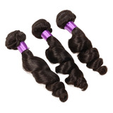 Extensiones De Cabello Humano Virgen De 45 Cm, Ondulado Bras