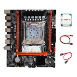 Placa Madre X99h+cpu E5 2666 V3+cable De Conmutador+kit De C