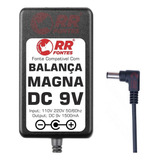 Fonte 9v Para Balança Magna Lcpr-20t Lcpr-40t Pcr20 Pcr40