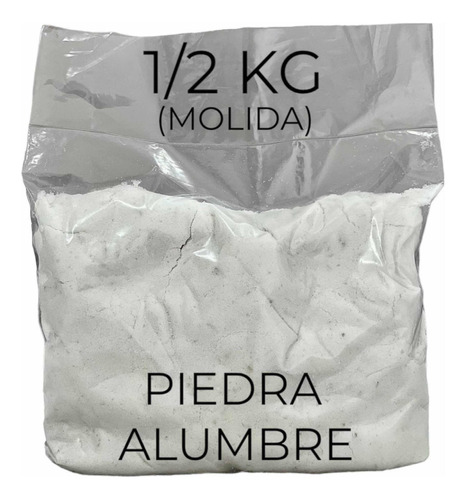 Piedra Alumbre 1/2 Kg 100% Natural