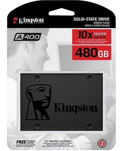 Hd Ssd Kingston 480gb P/ Computador E Notebook Original