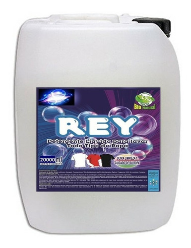 Jabón Rey Liquifo Alto Rendimiento 20 Litros Envio Gratis