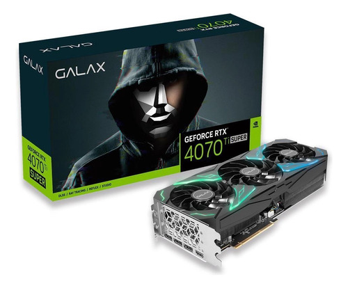 Placa De Vídeo Galax Geforce Rtx 4070 Ti Super Sg Oc 16gb