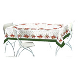 Toalha De Mesa Estampada Retangular Bella 1.40x2.10 Morangos