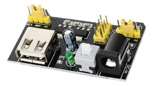 Módulo De Fuente De Alimentación Mb102 3,3v-5v Dc