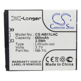 Bateria Nb-11l P/ Canon Sx400 Sx410 A3400 A4000 A4050 Ixy430
