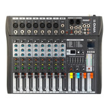 Consola De Sonido Lexsen Vivo 11 Bluetooth Usb Phantom Mixer