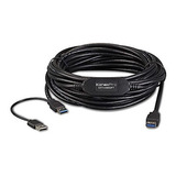 Superspeed Usb 3.0 cable De Extensión Activo  32 ft. (32.8