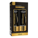 Kit Shampoo 800ml + Condicionador 750ml Eico Mandioca 12x1