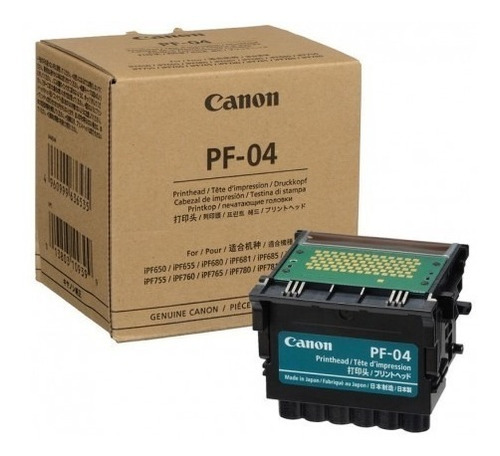 Cabezal Canon Pf-04 Damos Factura // Clie Limitada Pf04