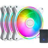 Cooler Masterfan Coolermaster Mf120 Halo 3in1 White Edition
