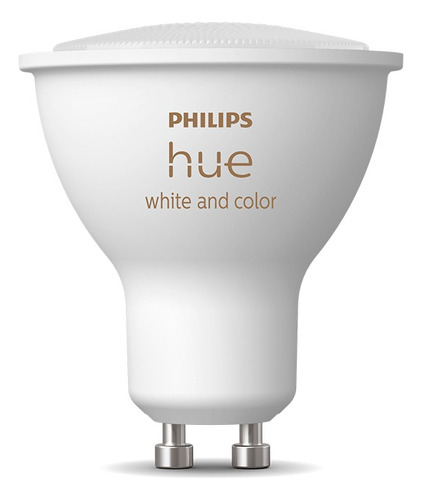 Ampolleta Led Inteligente Philips Hue Gu10 4.3w 350lm Rgb