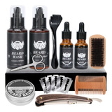 Kit Aseo Y Cuidado Barba Bigote Cuchillas Afeitado Men 11pcs