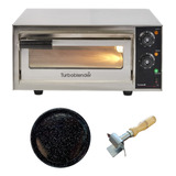 Horno Pizzero Eléctrico 1 Piso Molde 36 Pinza Turboblender 