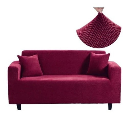 Cubre Sillon Sofa Adaptable Funda 3 Cuerpos Elasticada 