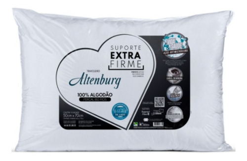 Travesseiro Altenburg Suporte Extra Firme