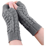 Guantes Sin Dedos Invierno Frío Strech Navidad Regalo 