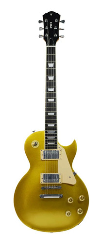 Guitarra Les Paul Phx Lp5 Studio Flamemaple Dourada Regulada
