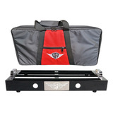 Pedalboard Standard 61x31 Com Bag, Elétrica, Jacks E Leds