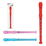 Kit C/ 02 Flauta Doce Infantil Brinquedo 30cm Lembrancinha