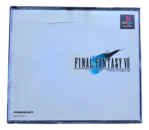 Final Fantasy Vii Japones Original 3 Discos Perfecto Estado.
