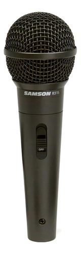 Microfone Samson R31s Hipercardióide Xlr De Mão