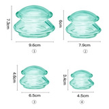 Juego De Terapia De Ventosas Al Vacío De Silicona De 4 Pieza
