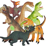 Dinosaurios Yaoasen, Con Sonido, Tamaño Grande, 6 Unidades