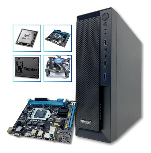 Computador Mini Cpu Intel Core I3 4gb Ssd 120gb Hdmi