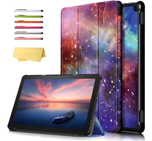 Funda Para Kindle Fire 11 De 10.0  Diseno Espacio Exterior