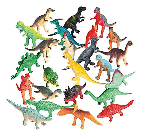 Mini Dinosaurios De Vinilo (72 Cuentas)