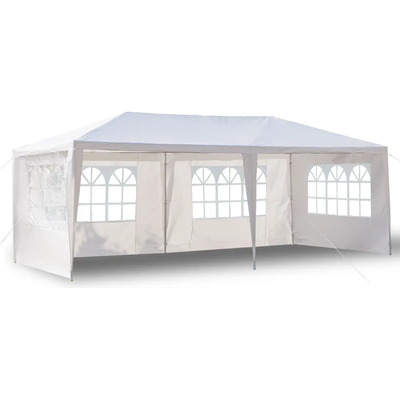 Carpa Impermeable Winado, 3 X 6 M, Cuatro Lados, Con Tubos E