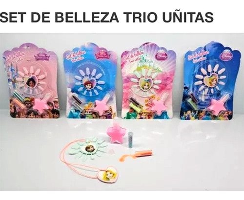 Set De Belleza Trio Uñita Para Niñas 
