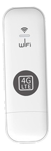 Adaptador De Red Enrutador Módem Usb 4g Lte De Alta Blanco