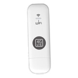 Adaptador De Red Enrutador Módem Usb 4g Lte De Alta Blanco