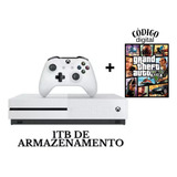 Xbox One S 1tb +gta5+ Call Of Duty+  Vários Jogos Digitais 12x S/ Juros