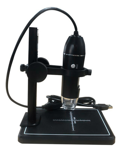 Microscopio Digital Usb 1000x Con Cámara Led 8x.soporte Pa