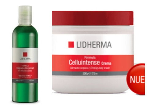 Lidherma X2 Celluintense + Masaje Corporal Dmae Afirman X500