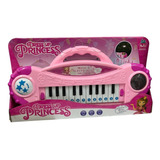 Pianito Musical De Juguete Princess Música Notas Mus Y Luz Color Rosa