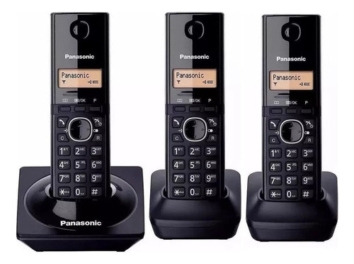 Teléfono Panasonic Kx-tg1711 Inalámbrico Trio !!!!