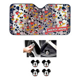 Parasol Mickey Mouse Auto/camioneta Disney Original Y Regalo